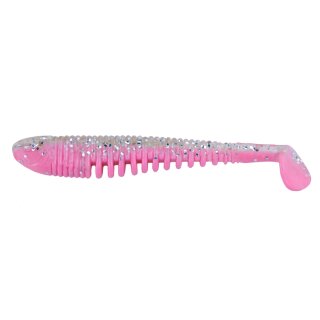 K.P Baits Skeleton Shad Gummifisch 3" 7,5cm 143 Pink Ghost