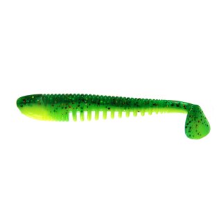 K.P Baits Skeleton Shad Gummifisch 3" 7,5cm 051 Green Shocker