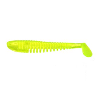 K.P Baits Skeleton Shad Gummifisch 3" 7,5cm 005 Chartreuse