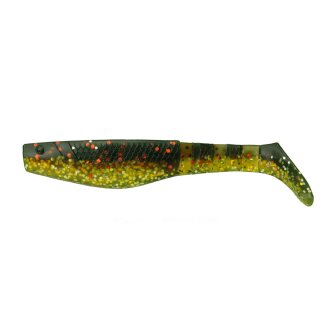 K.P Baits Original Shad Gummifisch 3" 7,5cm 5 Stück 054 Green Motoroil