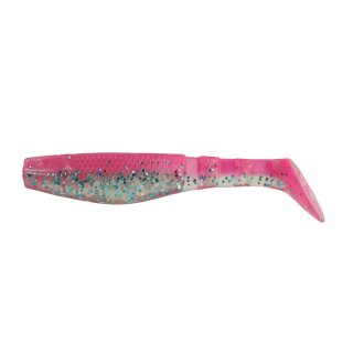 K.P Baits Original Shad Gummifisch 3" 7,5cm 5 Stück 069 Pink Blue