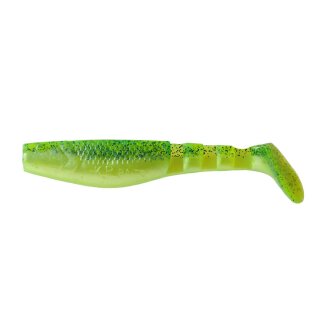 K.P Baits Original Shad Gummifisch 3" 7,5cm 5 Stück 089 Lime Chartreuse