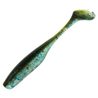 K.P Baits Lazy Shad Gummifisch 3" 7,5 cm 5 Stück 004 Blue Blauleng