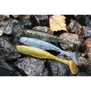 K.P Baits Lazy Shad Gummifisch 3" 7,5 cm 5 Stück 004 Blue Blauleng