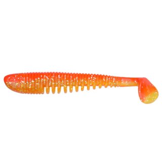 K.P Baits Skeleton Shad Gummifisch 5" 12,5cm  007 Orange Sol