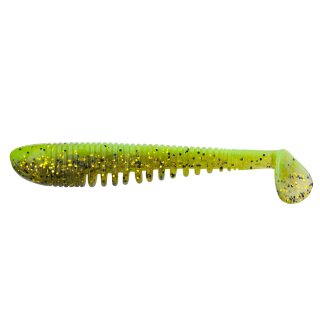 K.P Baits Skeleton Shad Gummifisch 5" 12,5cm  213 Lime Gold