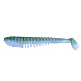 K.P Baits Skeleton Shad Gummifisch 3" 7,5cm 139 Pearl Green