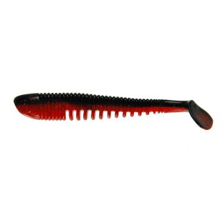 K.P Baits Skeleton Shad Gummifisch 4" 10 cm 5 Stück 033 Red Crab