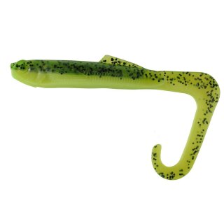 K.P Baits Hybrid Worm Twister 5" 12,5 cm 5 Stück 080 Chartreuse Ghost