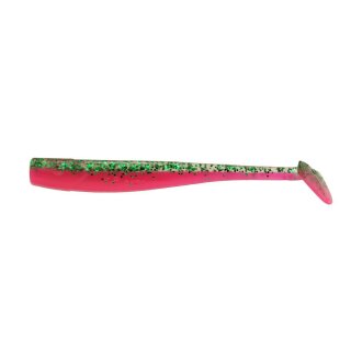 K.P Baits Slim Shad Gummifisch 5" 12,5 cm 081 Pink Green