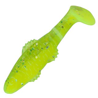 Relax Clonay 2" 4 Stück Gummifisch L032 Chartreuse UV