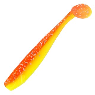 Relax King Shad 3" 5 Stück Gummifisch L119 Gelb Orange