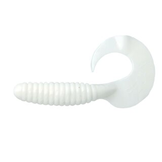 Relax Twister Gummiköder 12,5 cm 5 Stück 001 Weiss