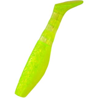 K.P Original Shad Gummifische 6,25 cm 5 Stück Barsch Zander 088 Neon Gelb