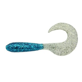 Relax Twister Barsch Zander 10 cm 10 Stück 399 Blau Silber