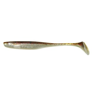 K.P Baits Lazy Shad Gummifisch 4" 10 cm 5 Stück 105 Pearl Rot