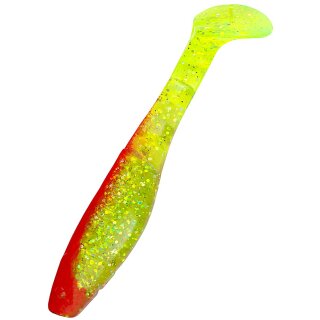 Relax Kopyto 4L 10 cm Gummifische 10 Stück 068 Rot Grün Glitzer