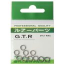 G.T.R Split Ring Sprengringe Stainless Steel 10 Stück 3,5 mm - 5 kg