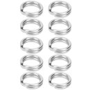 G.T.R Split Ring Sprengringe Stainless Steel 10...