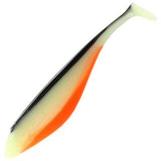 Major Fish Rabaza Shad Gummifisch 10 cm 4 Stück Fluo Dirty Orange