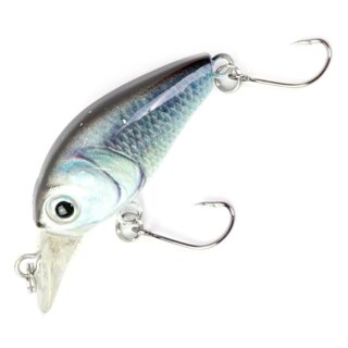 Major Fish Forellen Barsch Wobbler Crankbait 38 mm  Weissfisch Blau