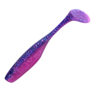 K.P Baits Lazy Shad Gummifisch 3" 7,5 cm 5 Stück 062 Lila Pink