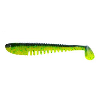 K.P Baits Skeleton Shad Gummifisch 4" 10 cm 5 Stück 133 Lime Mackarel