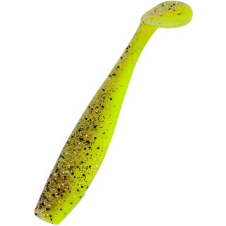 Relax King Shad 4" 10 cm Gummifisch 10 Stück L198 Chartreuse Weiss