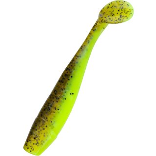 Relax King Shad 4" 10 cm Gummifisch 10 Stück L110 Chartreuse Braun