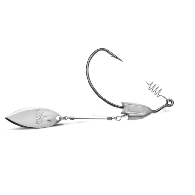 VMC Mystic Swimbait Bladed 7346BS Offset Haken mit Spinner Blatt