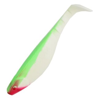 Relax Kopyto Shad Gummifisch 6" 15 cm 5 Stück S004 Grün Weiss