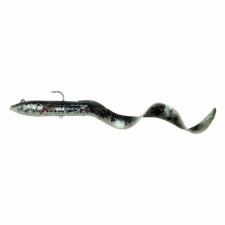 Savage Gear Real Eel Ready to Fish Aal 20 cm 1 Stück Black Green Pearl PHP