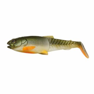 Savage Gear Craft Cannibal Paddletail Shad 12,5 cm 1 Stück Olive Hot Orange