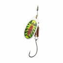 Dam Effzett Einfach Spinner Single Hook Firetiger UV - Gr. 2