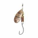 Dam Effzett Einfach Spinner Single Hook Kupfer - Gr. 2