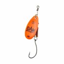 Dam Effzett Einfach Spinner Single Hook Orange - Gr. 2