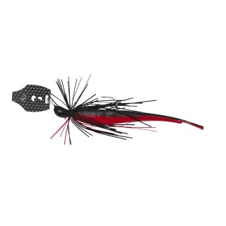 Savage Gear Crazy Swim Jig Chatterbait 12,5 cm 14,5 G Black & Red