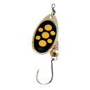 Dam Effzett Einfach Spinner Single Hook Blacky - Gr. 3