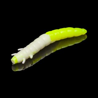 Soorex King Worm 55mm 7 Stück Forellen Gummiköder 303 Käse