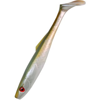 K.P Pike Shad Junior 8" 20 cm Hecht Gummiköder 100 Green White