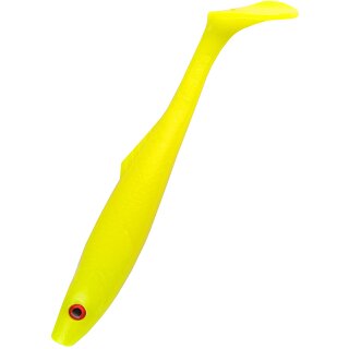 K.P Pike Shad Junior 8" 20 cm Hecht Gummiköder Chartreuse