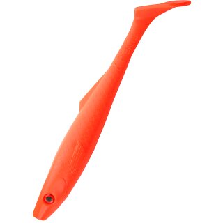 K.P Pike Shad Junior 8" 20 cm Hecht Gummiköder Fluo Orange