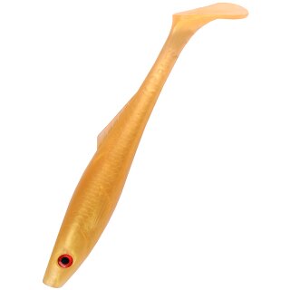 K.P Pike Shad Junior 8" 20 cm Hecht Gummiköder Pearl Gold