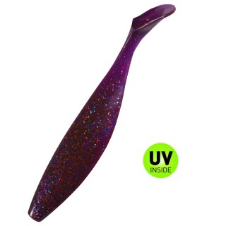 Relax Kopyto Shad 9" 23 cm Gummifisch 175 Crawfish Violett Electric