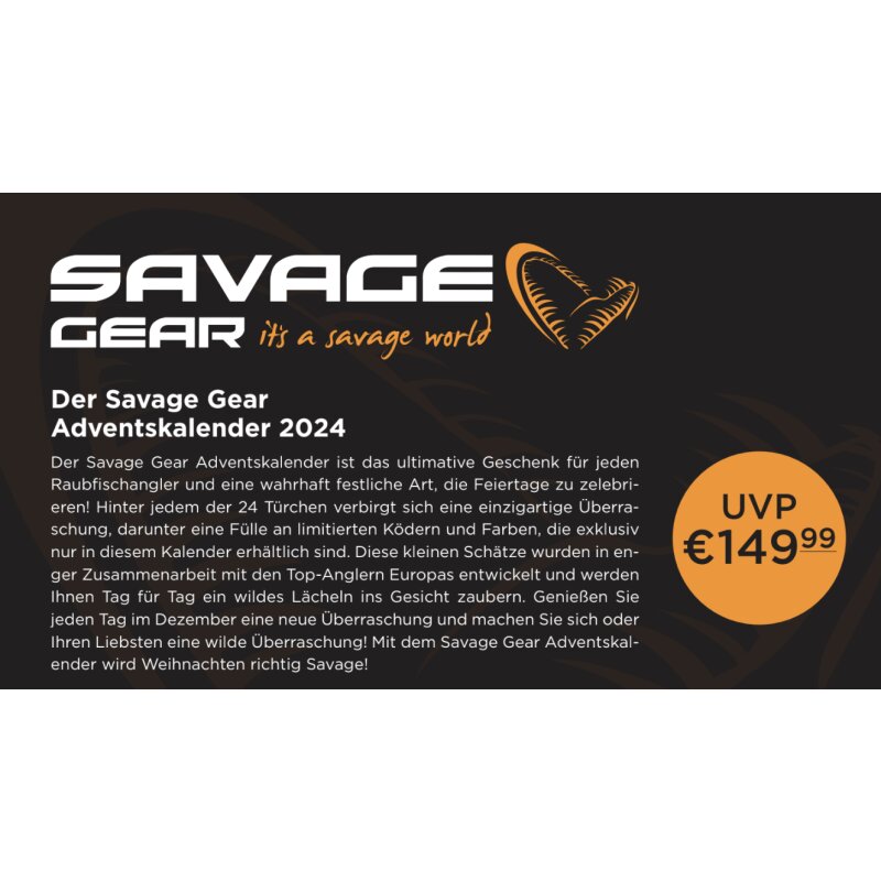 Savage Gear Adventskalender Raubfisch 2024