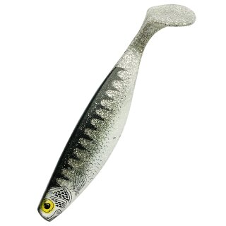 Shadxperts SX XXL Grub Twister 27-48 cm Big Bait Zander Bauch Weiß