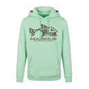 Maximus Angelhoodie Pullover Hoody mit Fisch Motiv